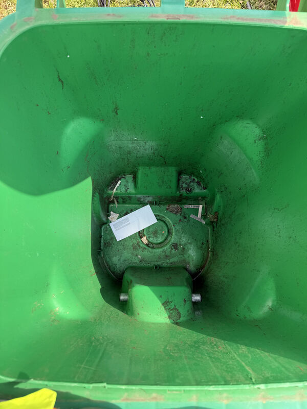 Before — Large Recycling Bin